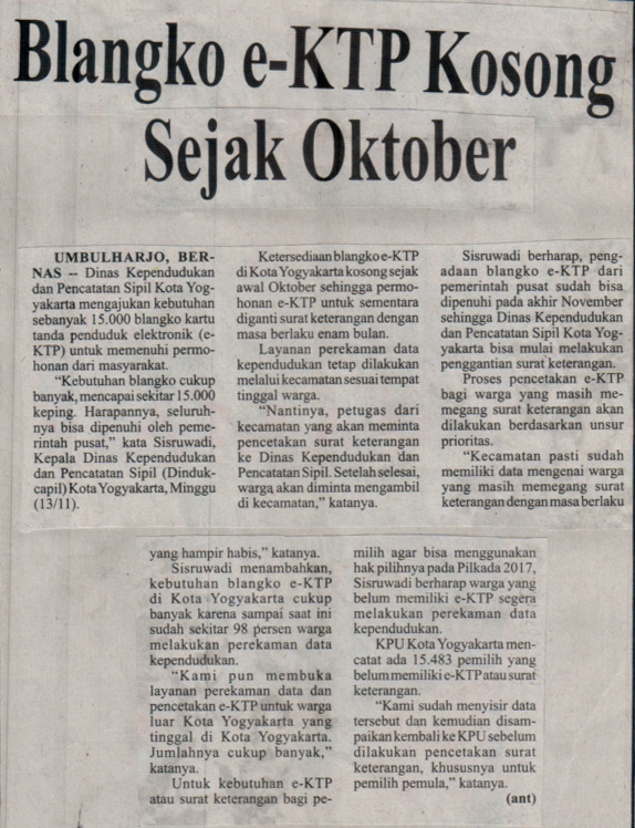 Kliping jogja terbaru
